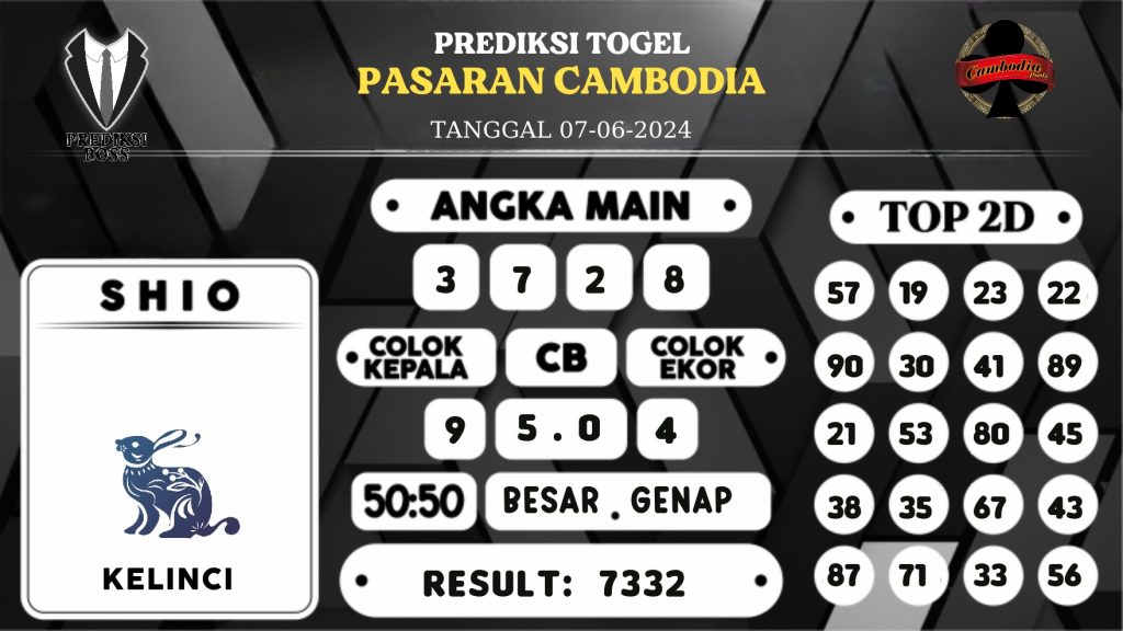 https://prediksibossjauh.com/prediksi-boss-togel-cambodia-jumat-07-juni-2024/