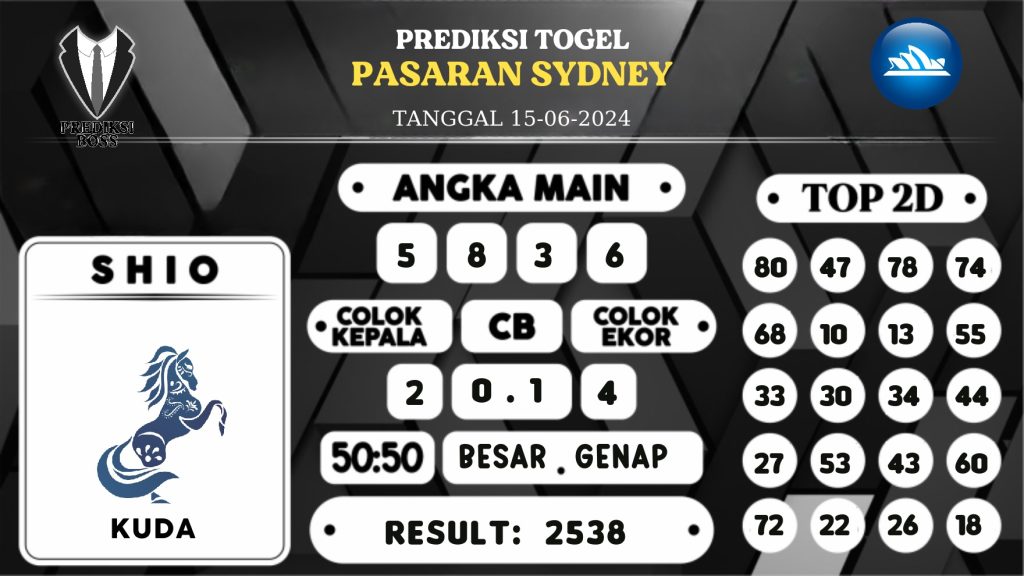 https://prediksibossjauh.com/prediksi-boss-togel-sidney-sabtu-15-juni-2024/