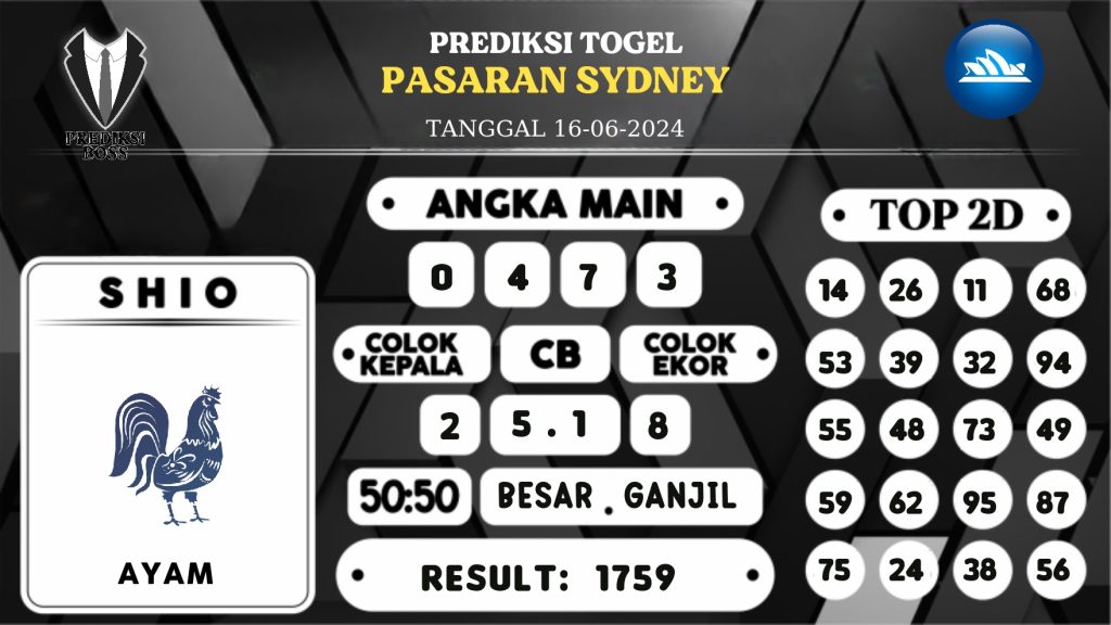 https://prediksibossjauh.com/prediksi-boss-togel-sidney-minggu-16-juni-2024/