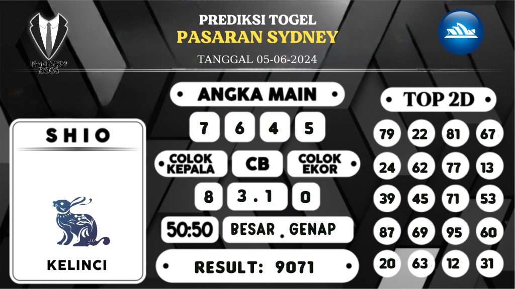 https://prediksibossjauh.com/prediksi-boss-togel-sidney-rabu-05-juni-2024/