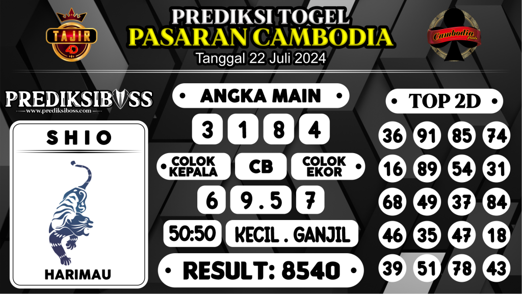 https://prediksibossjauh.com/prediksi-boss-togel-cambodia-senin-22-juli-2024/