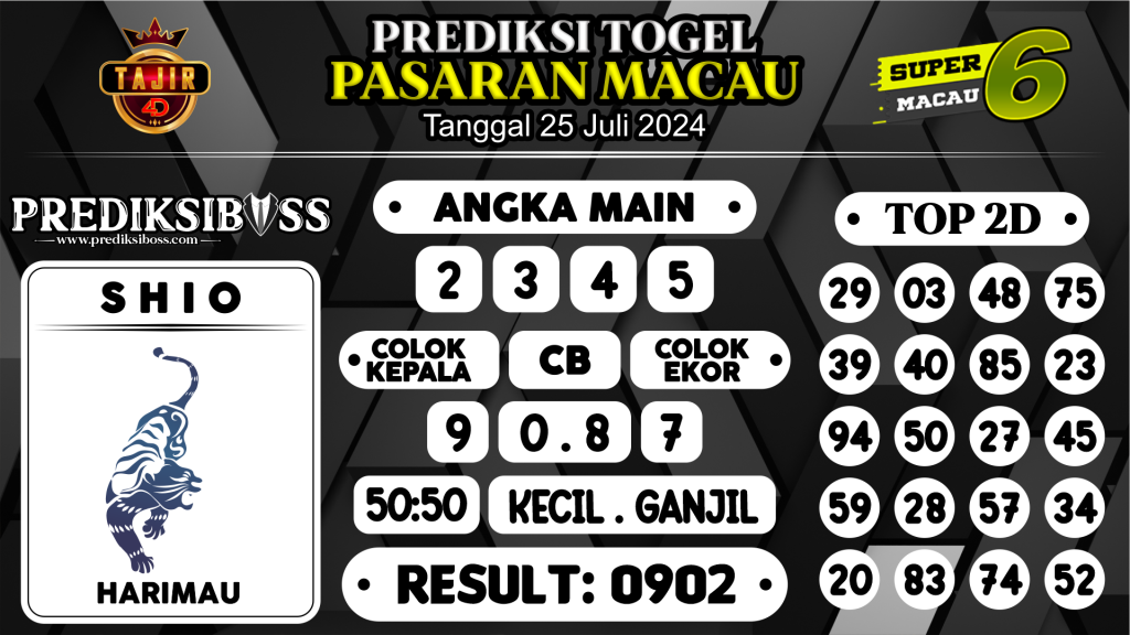 https://prediksibossjauh.com/prediksi-boss-togel-macau-kamis-25-juli-2024/