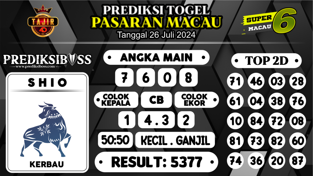 https://prediksibossjauh.com/prediksi-boss-togel-macau-jumat-26-juli-2024/