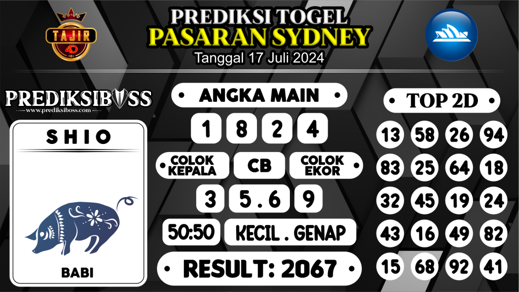 https://prediksibossjauh.com/prediksi-boss-togel-sidney-rabu-17-juli-2024/