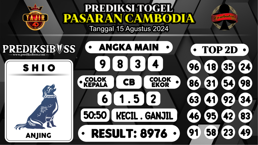 https://prediksibossjauh.com/prediksi-boss-togel-cambodia-kamis-15-agustus-2024/