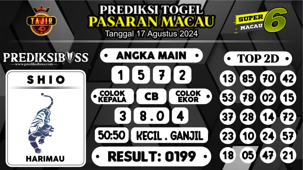 https://prediksibossjauh.com/prediksi-boss-togel-macau-sabtu-17-agustus-2024/