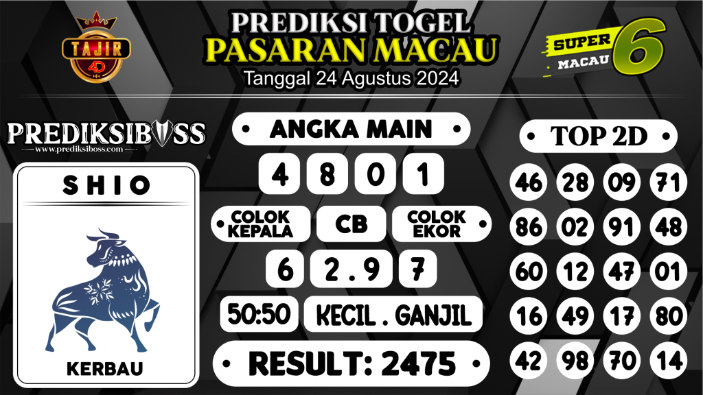 https://prediksibossjauh.com/prediksi-boss-togel-macau-sabtu-24-agustus-2024/