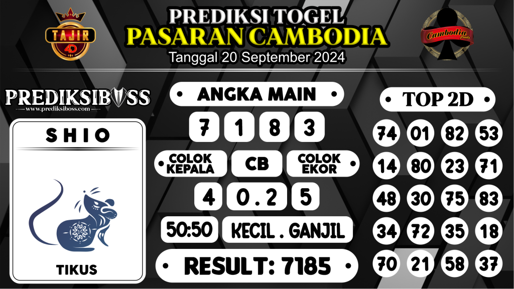 https://prediksibossjauh.com/prediksi-boss-togel-cambodia-jumat-20-september-2024/