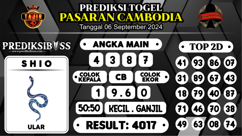 https://prediksibossjauh.com/prediksi-boss-togel-cambodia-jumat-06-september-2024/